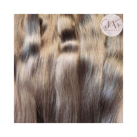 JU&NA mohair- COOL DARK BLONDE STRAIGHT