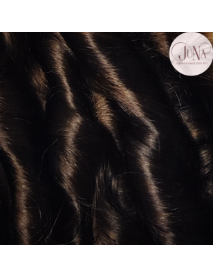 JU&NA mohair- DARK CHOCOLATE WAVY/CURLY