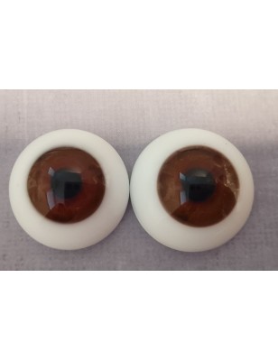 Lauscha Flat Brown 22 mm - 2a scelta