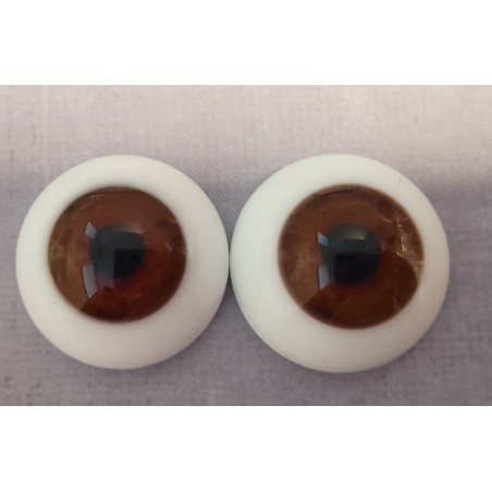 Lauscha Flat Brown 22 mm - 2a scelta