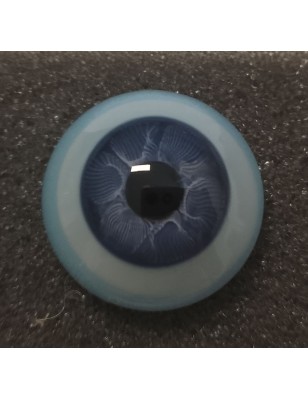 Lauscha FLAT 2 NEW - Sclera Blu - DARK BLUE (vetro)