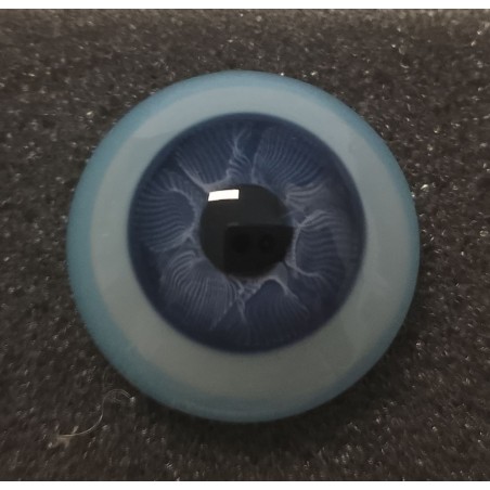 Lauscha FLAT 2 NEW - Sclera Blu - DARK BLUE (vetro)