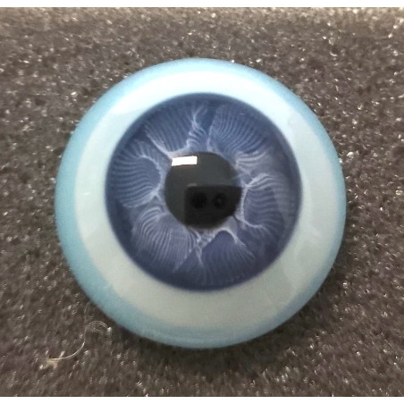 Lauscha FLAT 2 NEW - Sclérotique Bleu - DARK BLUE (verre)