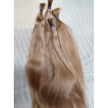 JU&NA mohair- COOL DARK BLONDE STRAIGHT