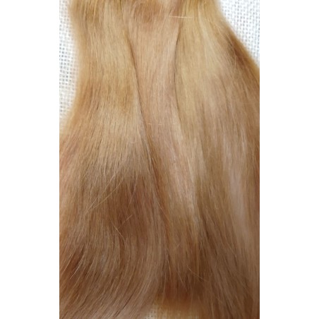 JU&NA mohair-DARK BLONDE STRAIGHT