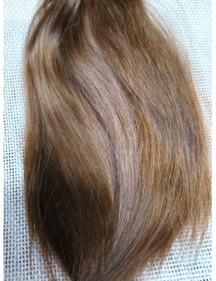 JU&NA mohair-COOL BROWN STRAIGHT