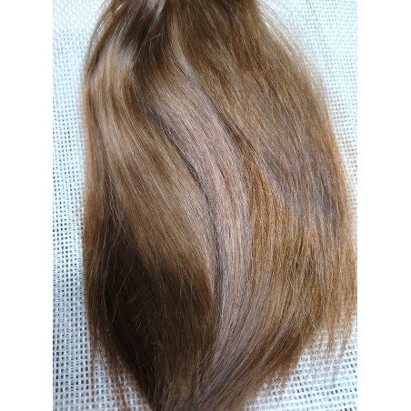 JU&NA mohair-COOL BROWN STRAIGHT