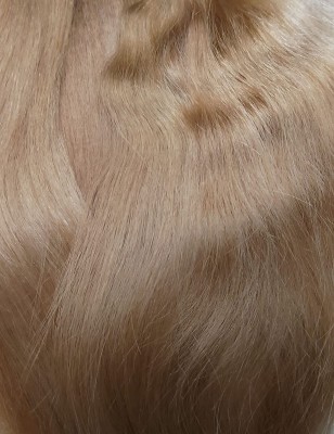 JU&NA mohair-NUDE MEDIUM BLONDE STRAIGHT