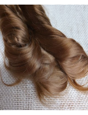 JU&NA mohair- DARK BLONDE WAVY/CURLY