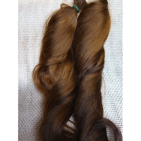 JU&NA mohair- DARK CHOCOLATE WAVY/CURLY