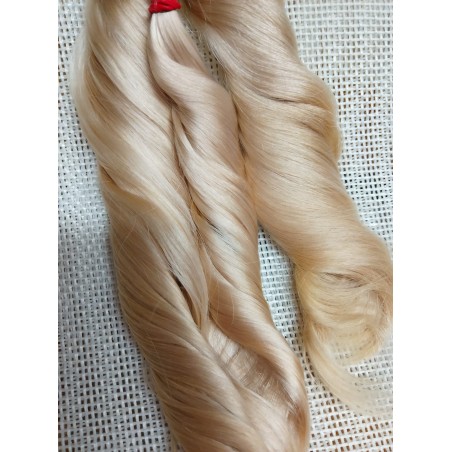JU&NA mohair-BABY BLONDE WAVY/CURLY