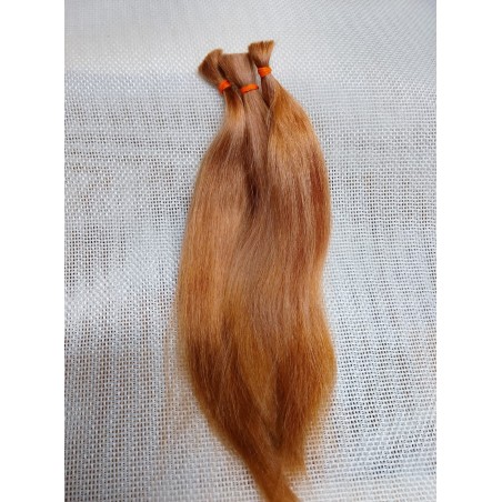 JU&NA mohair-GOLDEN AUBURN STRAIGHT