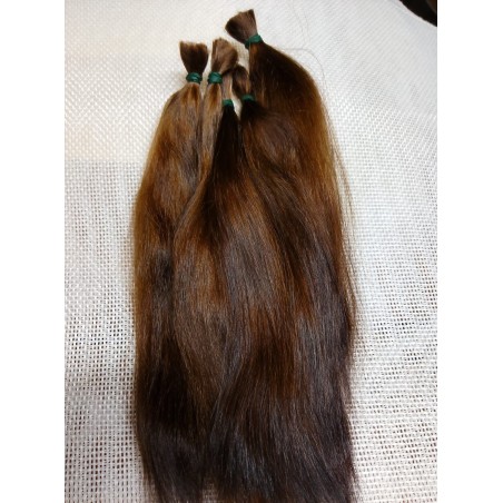 JU&NA mohair-DARK CHOCOLATE STRAIGHT