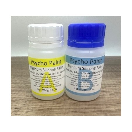 Psycho Paint for Silicone A+B (Clear paint base)