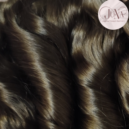 JU&NA mohair- COLD CAPPUCCINO WAVY/CURLY