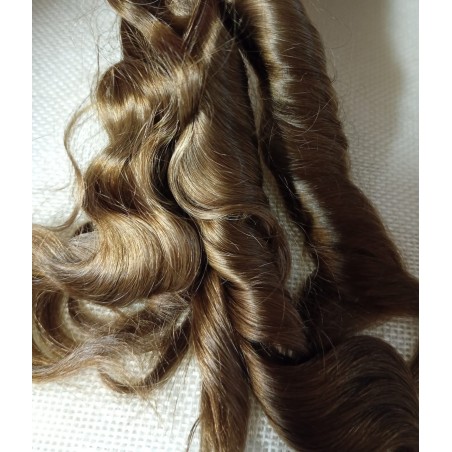 JU&NA mohair- COLD CAPPUCCINO WAVY/CURLY