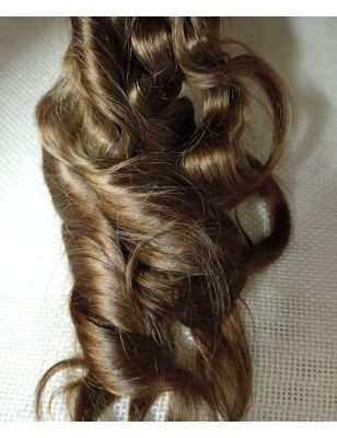 JU&NA mohair- COLD CAPPUCCINO WAVY/CURLY