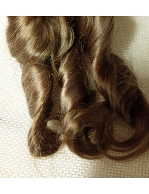 JU&NA mohair- NEW DARK BLONDE WAVY/CURLY