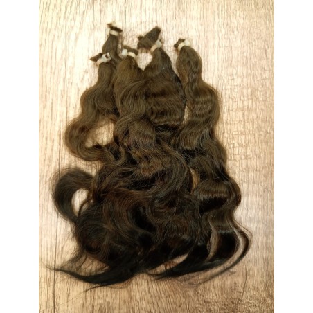 HP-babylocks by Heike Politz DUNKELBRAUN - NEW WAVY