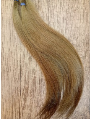 JU&NA mohair-COOL LIGHT BROWN STRAIGHT