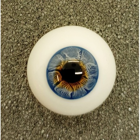 Lauscha 2 BLUE AGATA- Iride Piccolo