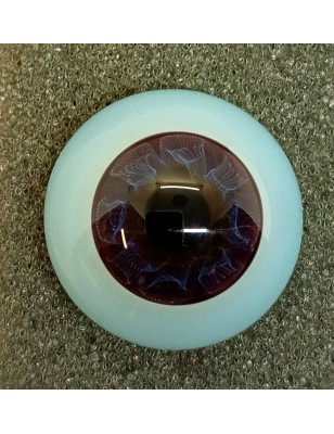 Lauscha FLAT - Sclera Blu -ULTRA DARK  (vetro)