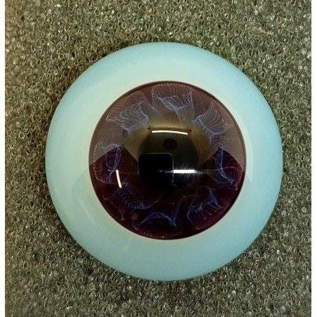 Lauscha FLAT - Sclera Blu -ULTRA DARK  (vetro)