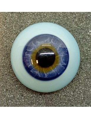 Lauscha FLAT - Sclera Blu -DARK BLUE (vetro)