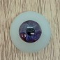 Lauscha FLAT 2 NEW ULTRA DARK NIGHT-Sclera Blu-Iride Piccolo