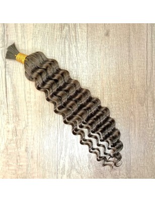 Capelli Umani Ricci - Light Brown