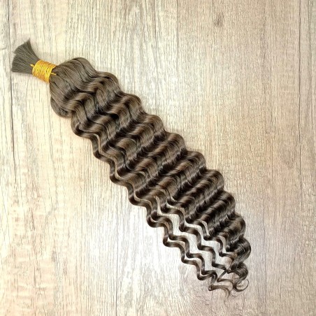 Capelli Umani Ricci - Light Brown