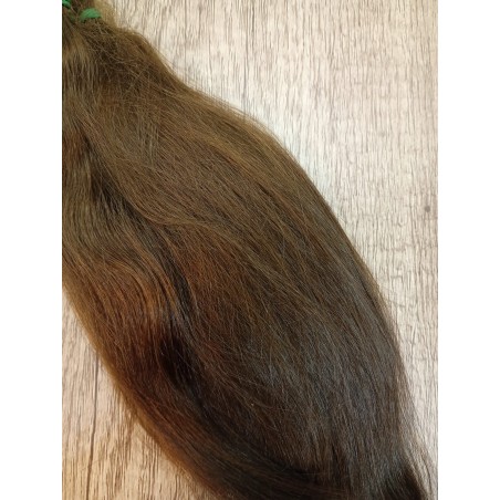 JU&NA mohair-DARK CHOCOLATE STRAIGHT