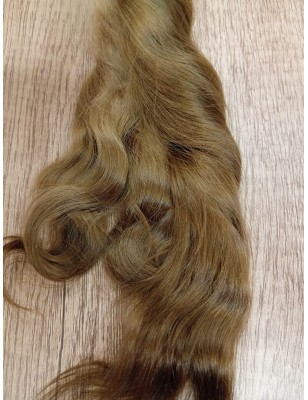 JU&NA mohair- LIGHT BROWN WAVY/CURLY