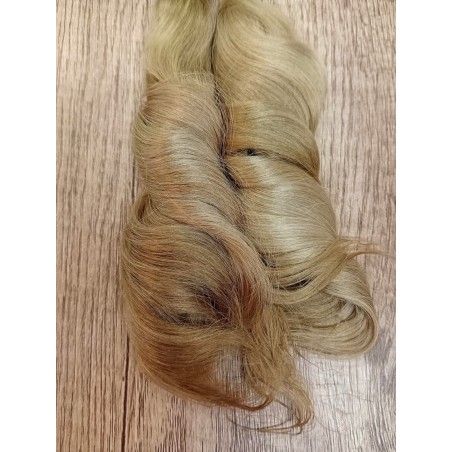 JU&NA mohair- MEDIUM BLONDE WAVY/CURLY