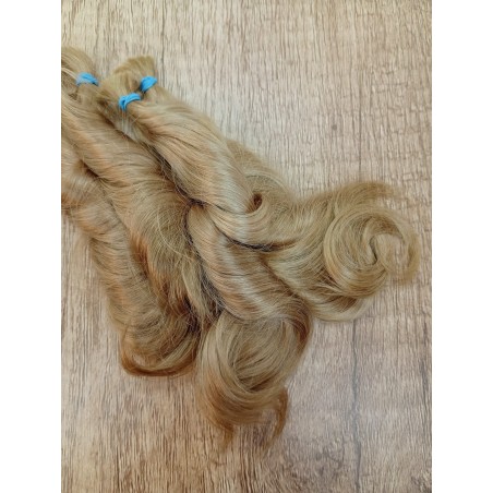 JU&NA mohair- NUDE MEDIUM BLONDE WAVY/CURLY