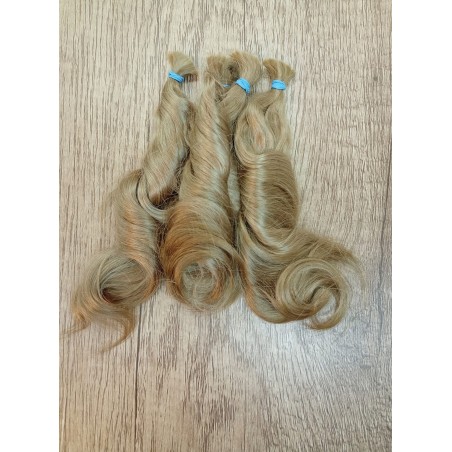 JU&NA mohair- NUDE MEDIUM BLONDE WAVY/CURLY