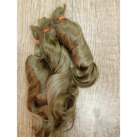 JU&NA mohair- NEW DARK BLONDE WAVY/CURLY
