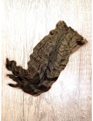 Slumberland Nursery Mohair DARK BROWN slightly wavy