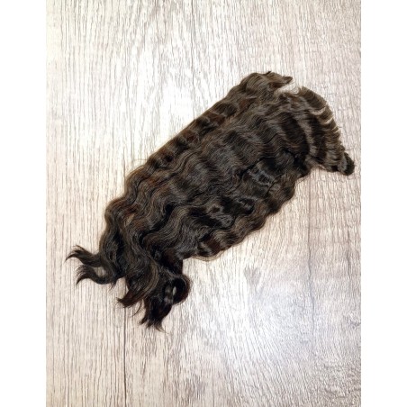 Slumberland Nursery Mohair DEEP DARK BROWN slightly wavy