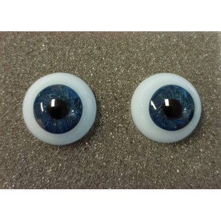 Lauscha BeBaby Design - Sclera Blu - JUST NEWBORN BLUE 18 mm - 2a scelta