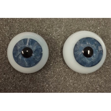 Lauscha BeBaby Design - Dark Blue Sclera Blu - 20/21 mm - second