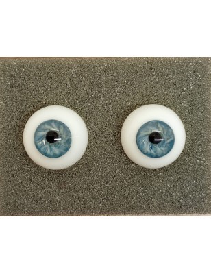 Lauscha Bebaby Design 3D Azzurro - 18 mm - Small Iris - second