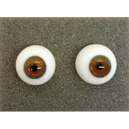 Lauscha Bebaby Design 3D Castano Luminoso - 18 mm - Small Iris - second
