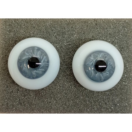 Lauscha BeBaby Design - Sclera Blu - MINERAL GREY BLUE 21 - 22 mm - second