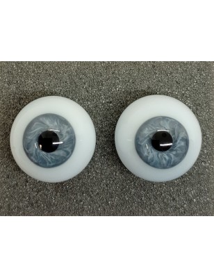 Lauscha BeBaby Design - Sclera Blu - MINERAL GREY BLUE 22 mm - 2a scelta