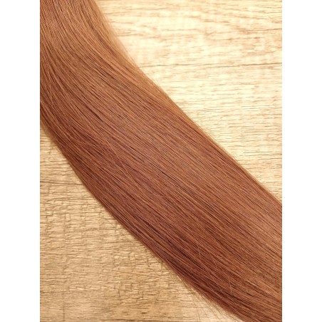 Human straight hair - Deep Red