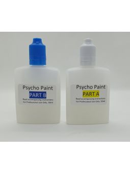 Psycho Paint for Silicone A+B (Clear paint base)