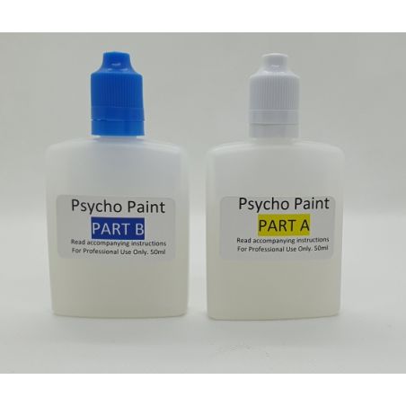 Psycho Paint  A+B per silicone (base trasparente)
